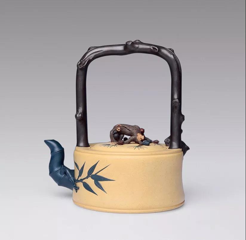 10種最美花器提梁壺，精美別致雕花紫砂壺!