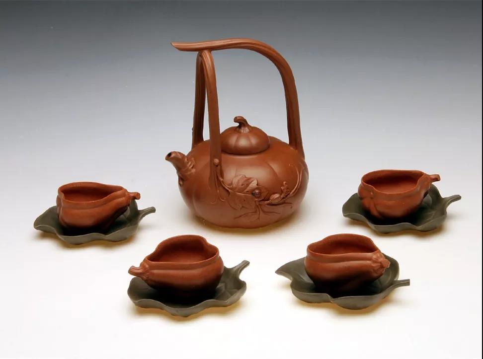 10種最美花器提梁壺，精美別致雕花紫砂壺!