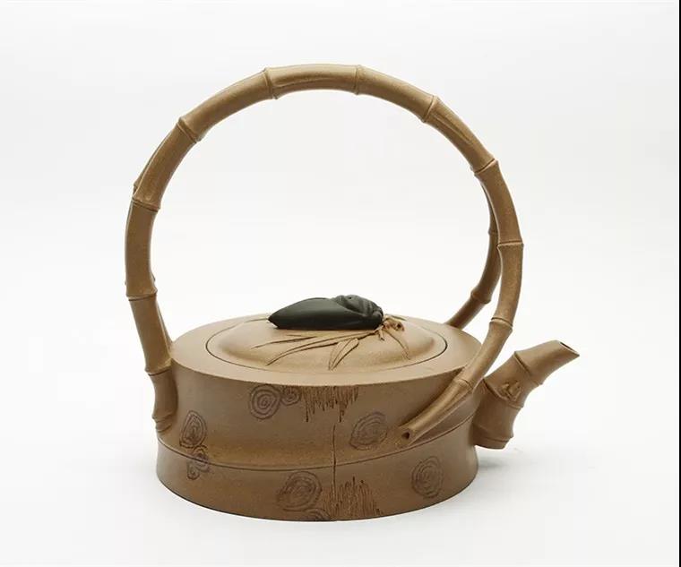 10種最美花器提梁壺，精美別致雕花紫砂壺!