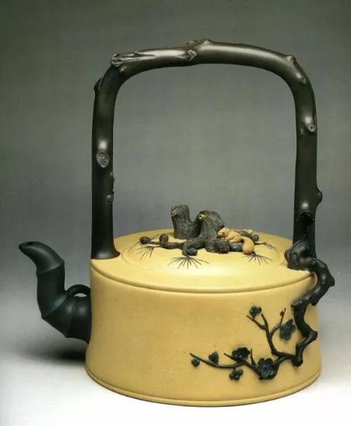 10種最美花器提梁壺，精美別致雕花紫砂壺!