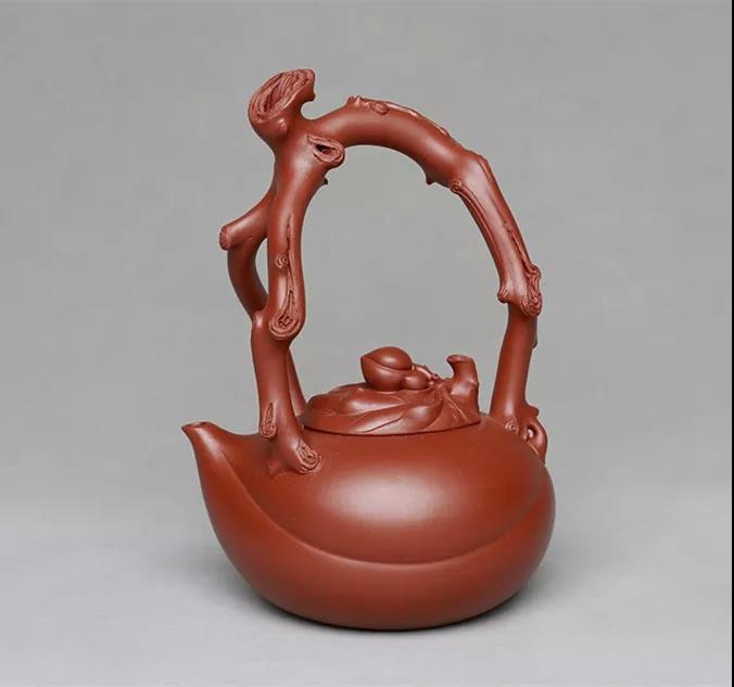 10種最美花器提梁壺，精美別致雕花紫砂壺!